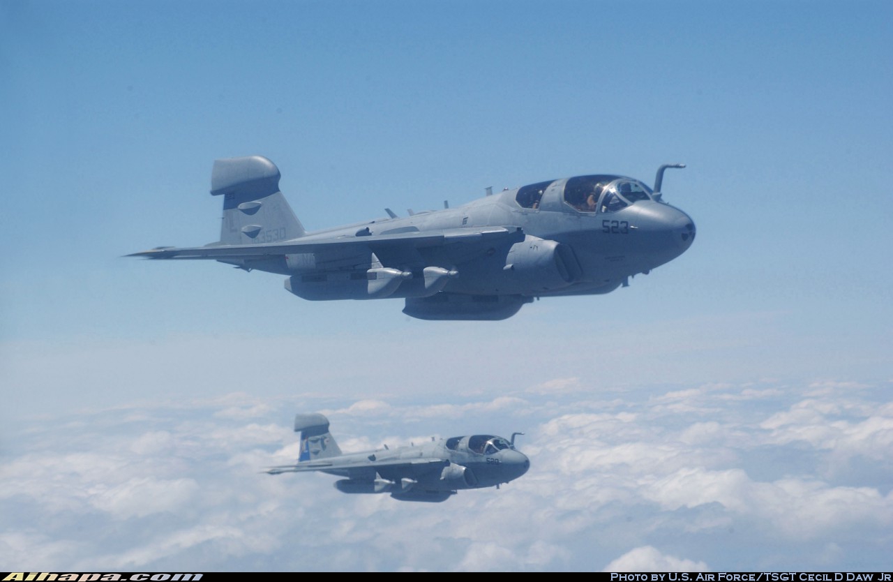 格鲁曼 EA-6B&ldquo;徘徊者&rdquo; \vert{} ID:4031