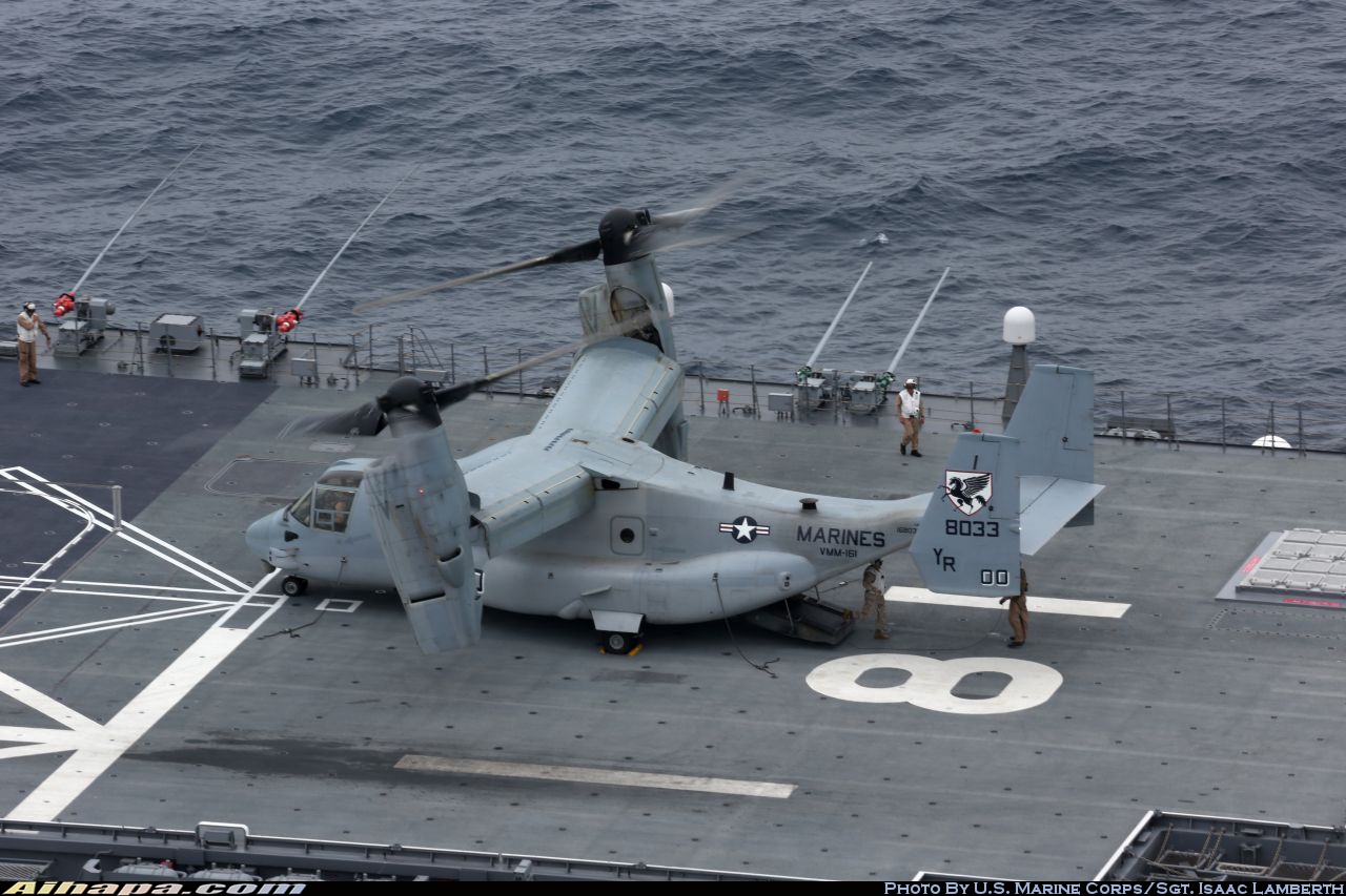 贝尔 / 波音 MV-22B&ldquo;鱼鹰&rdquo; \vert{} ID:28167