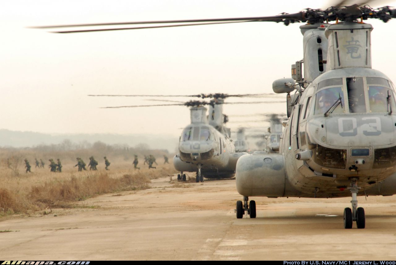 波音-伏托尔 CH-46E&ldquo;海上骑士&rdquo; \vert{} ID:31895