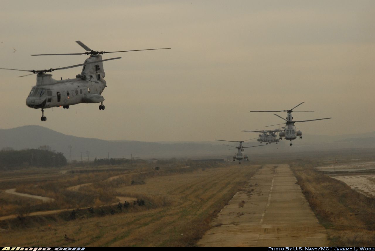 波音-伏托尔 CH-46E&ldquo;海上骑士&rdquo; \vert{} ID:31891