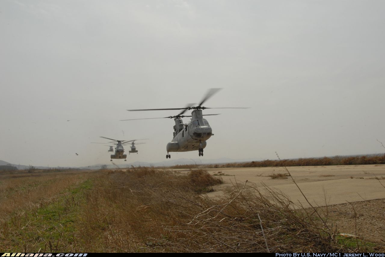 波音-伏托尔 CH-46E&ldquo;海上骑士&rdquo; \vert{} ID:31893