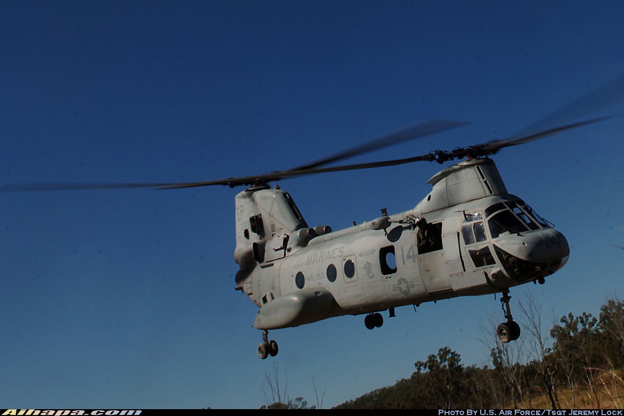 波音-伏托尔 CH-46E&ldquo;海上骑士&rdquo; \vert{} ID:21606