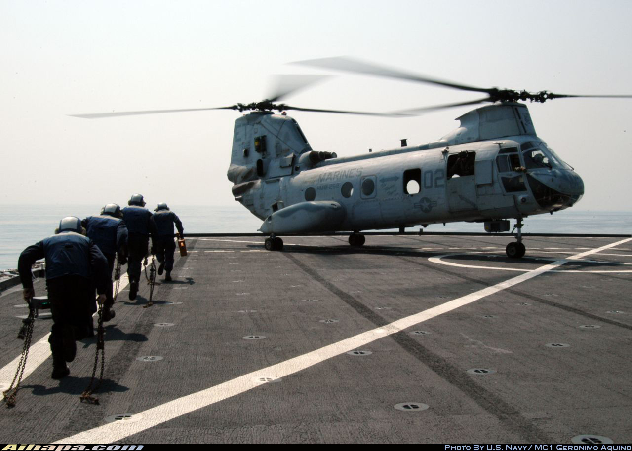 波音-伏托尔 CH-46E&ldquo;海上骑士&rdquo; \vert{} ID:11748