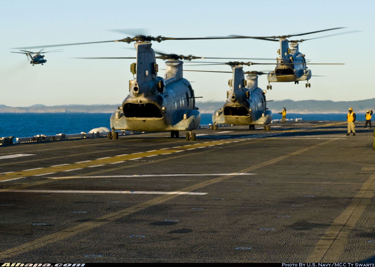 波音-伏托尔 CH-46E&ldquo;海上骑士&rdquo; \vert{} ID:21670
