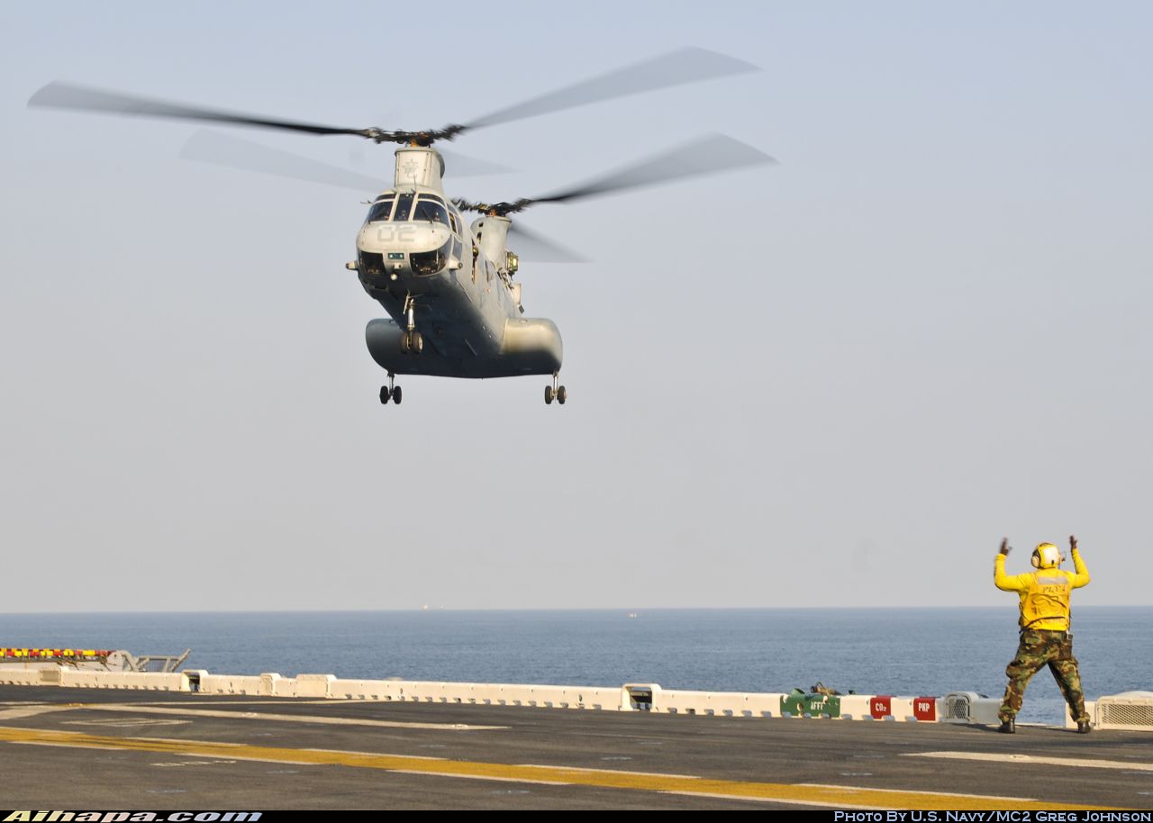 波音-伏托尔 CH-46E&ldquo;海上骑士&rdquo; \vert{} ID:11758