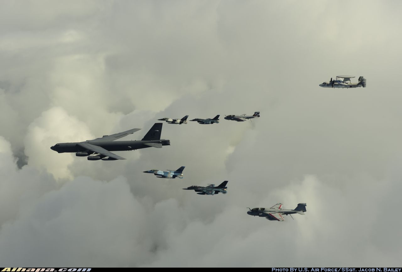 波音 B-52H&ldquo;同温层堡垒&rdquo; \vert{} ID:20491