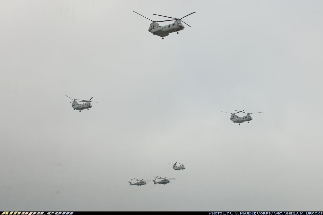 波音-伏托尔 CH-46E&ldquo;海上骑士&rdquo; \vert{} ID:28147
