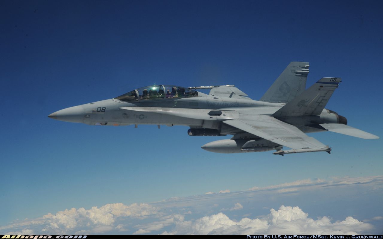 麦克唐纳-道格拉斯 F/A-18D&ldquo;大黄蜂&rdquo; \vert{} ID:17534