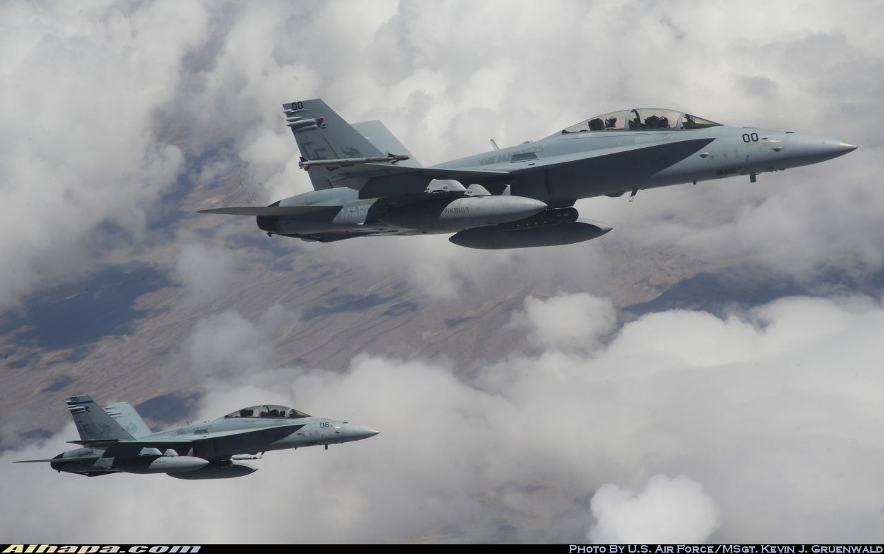 麦克唐纳-道格拉斯 F/A-18D&ldquo;大黄蜂&rdquo; \vert{} ID:17544
