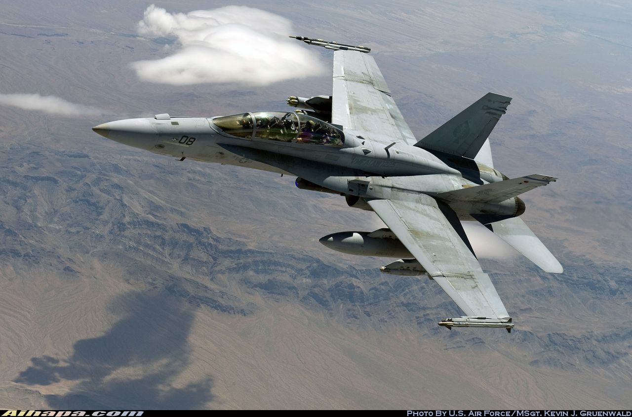 麦克唐纳-道格拉斯 F/A-18D&ldquo;大黄蜂&rdquo; \vert{} ID:17536