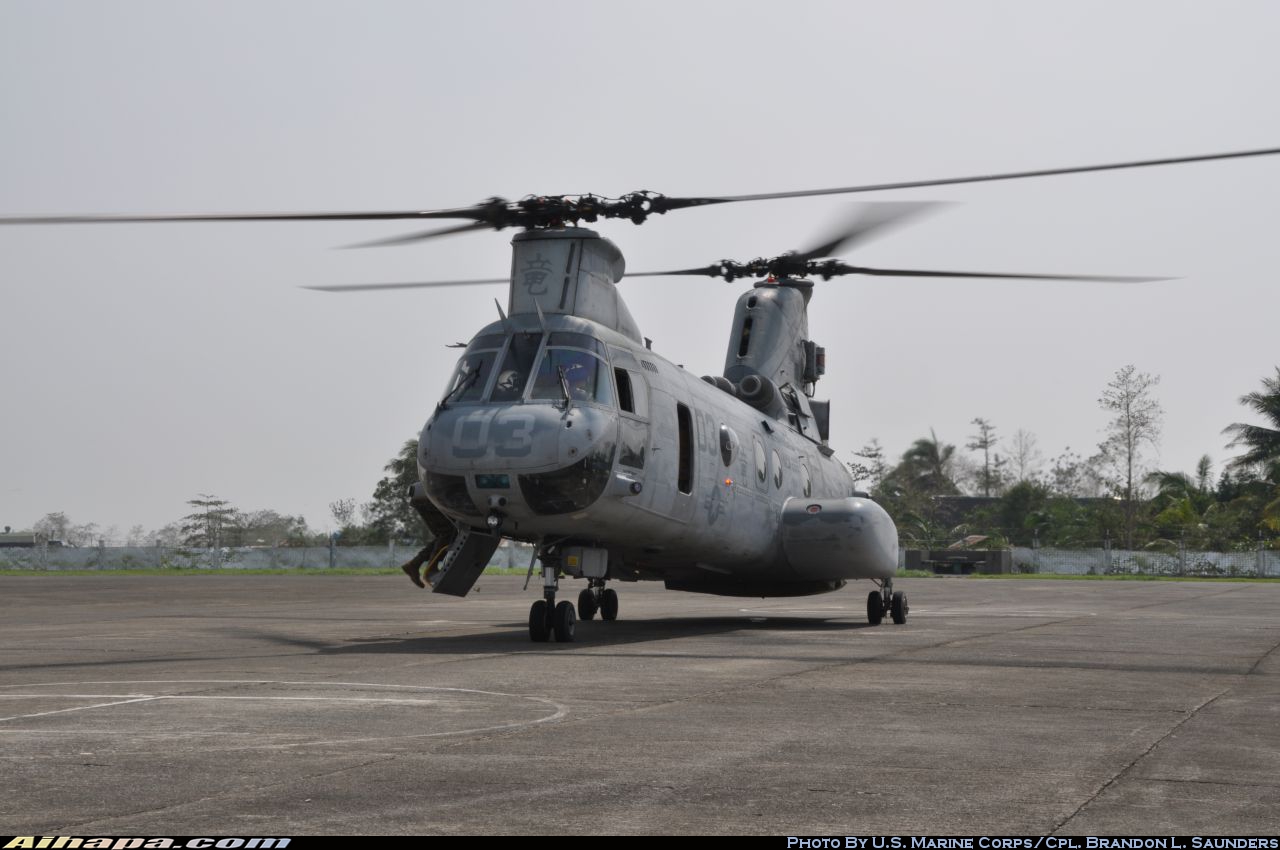波音-伏托尔 CH-46E&ldquo;海上骑士&rdquo; \vert{} ID:13993