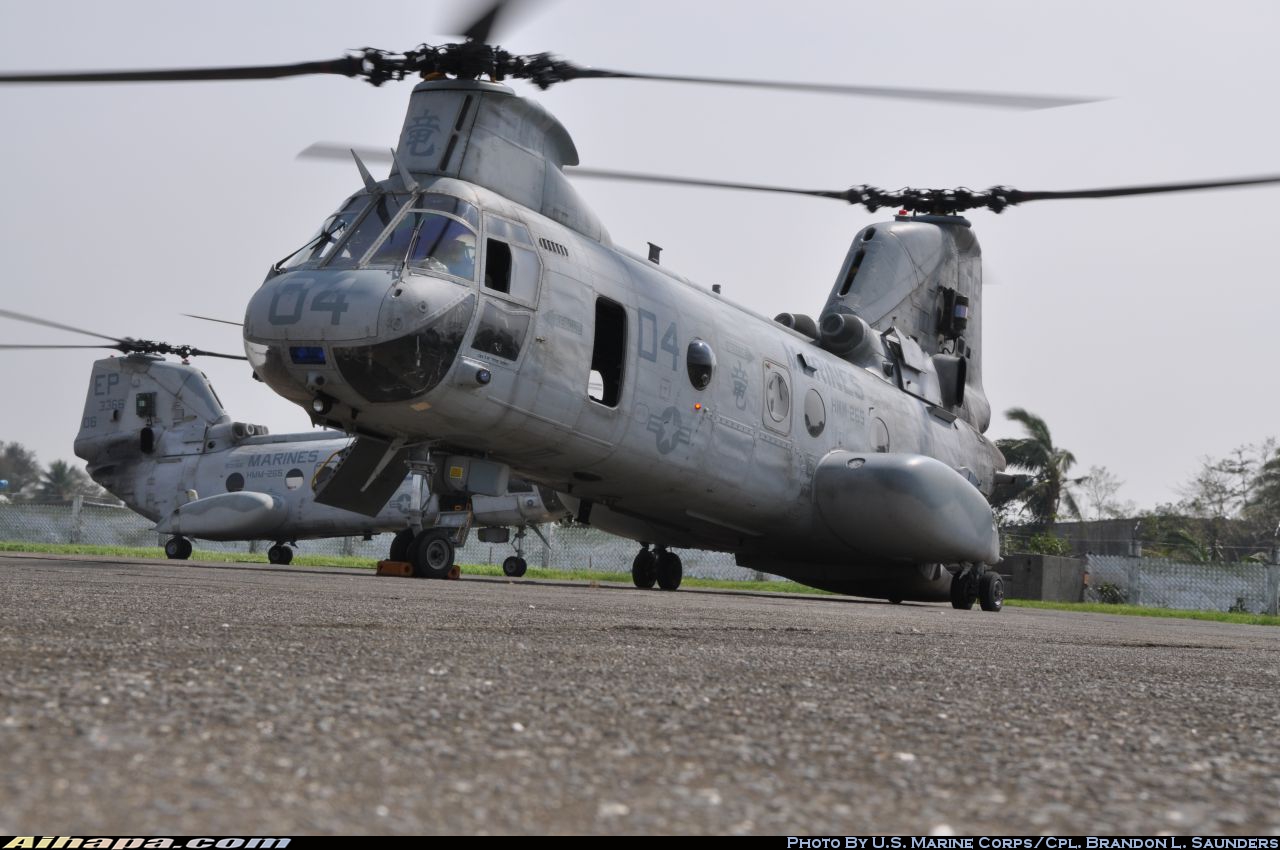 波音-伏托尔 CH-46E&ldquo;海上骑士&rdquo; \vert{} ID:13997