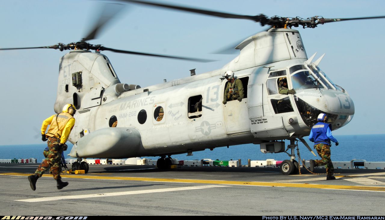 波音-伏托尔 CH-46E&ldquo;海上骑士&rdquo; \vert{} ID:11769