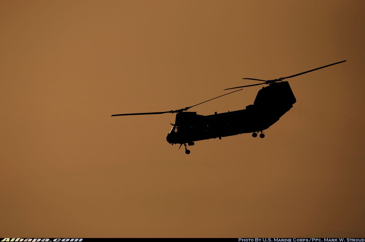 波音-伏托尔 CH-46E&ldquo;海上骑士&rdquo; \vert{} ID:11781