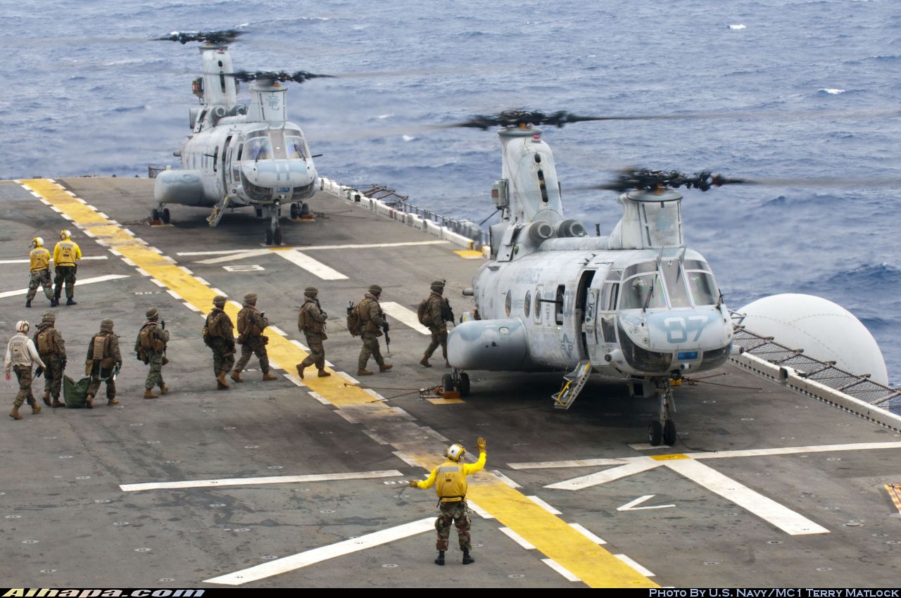 波音-伏托尔 CH-46E&ldquo;海上骑士&rdquo; \vert{} ID:28159