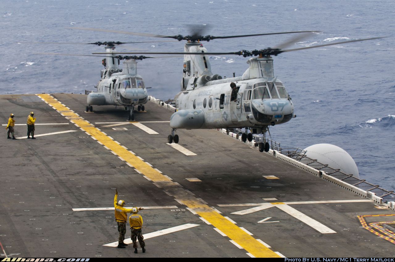 波音-伏托尔 CH-46E&ldquo;海上骑士&rdquo; \vert{} ID:28161