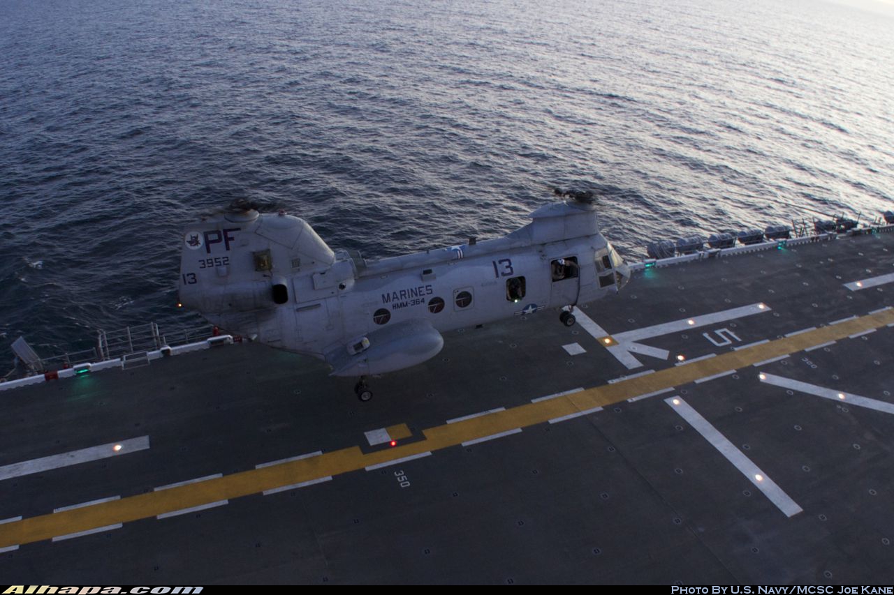 波音-伏托尔 CH-46E&ldquo;海上骑士&rdquo; \vert{} ID:28149