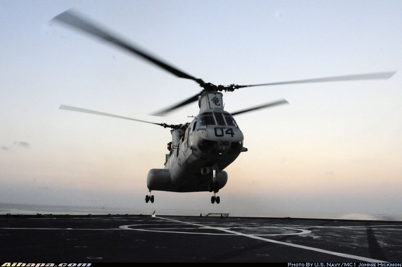 波音-伏托尔 CH-46E&ldquo;海上骑士&rdquo; \vert{} ID:11791