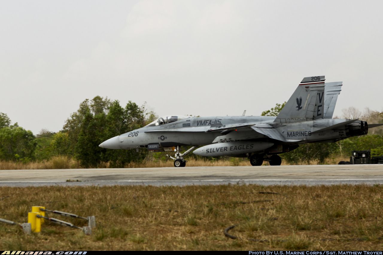 麦克唐纳-道格拉斯 F/A-18A&ldquo;大黄蜂&rdquo; \vert{} ID:11827
