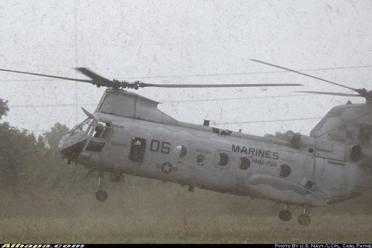 波音-伏托尔 CH-46E&ldquo;海上骑士&rdquo; \vert{} ID:11811
