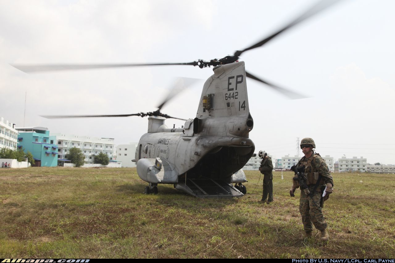 波音-伏托尔 CH-46E&ldquo;海上骑士&rdquo; \vert{} ID:11807