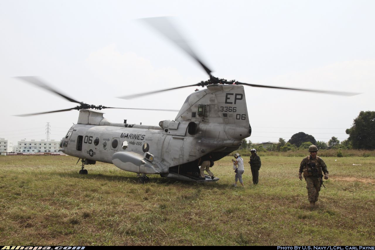 波音-伏托尔 CH-46E&ldquo;海上骑士&rdquo; \vert{} ID:11809