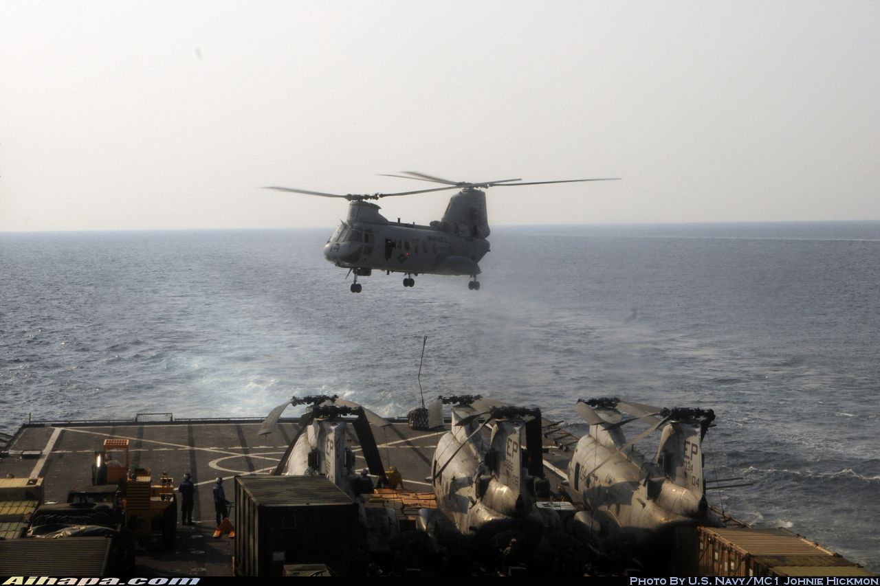 波音-伏托尔 CH-46E&ldquo;海上骑士&rdquo; \vert{} ID:11803