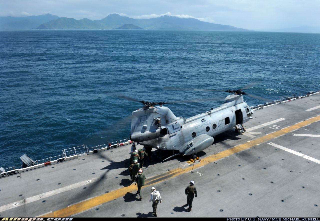 波音-伏托尔 CH-46E&ldquo;海上骑士&rdquo; \vert{} ID:13989
