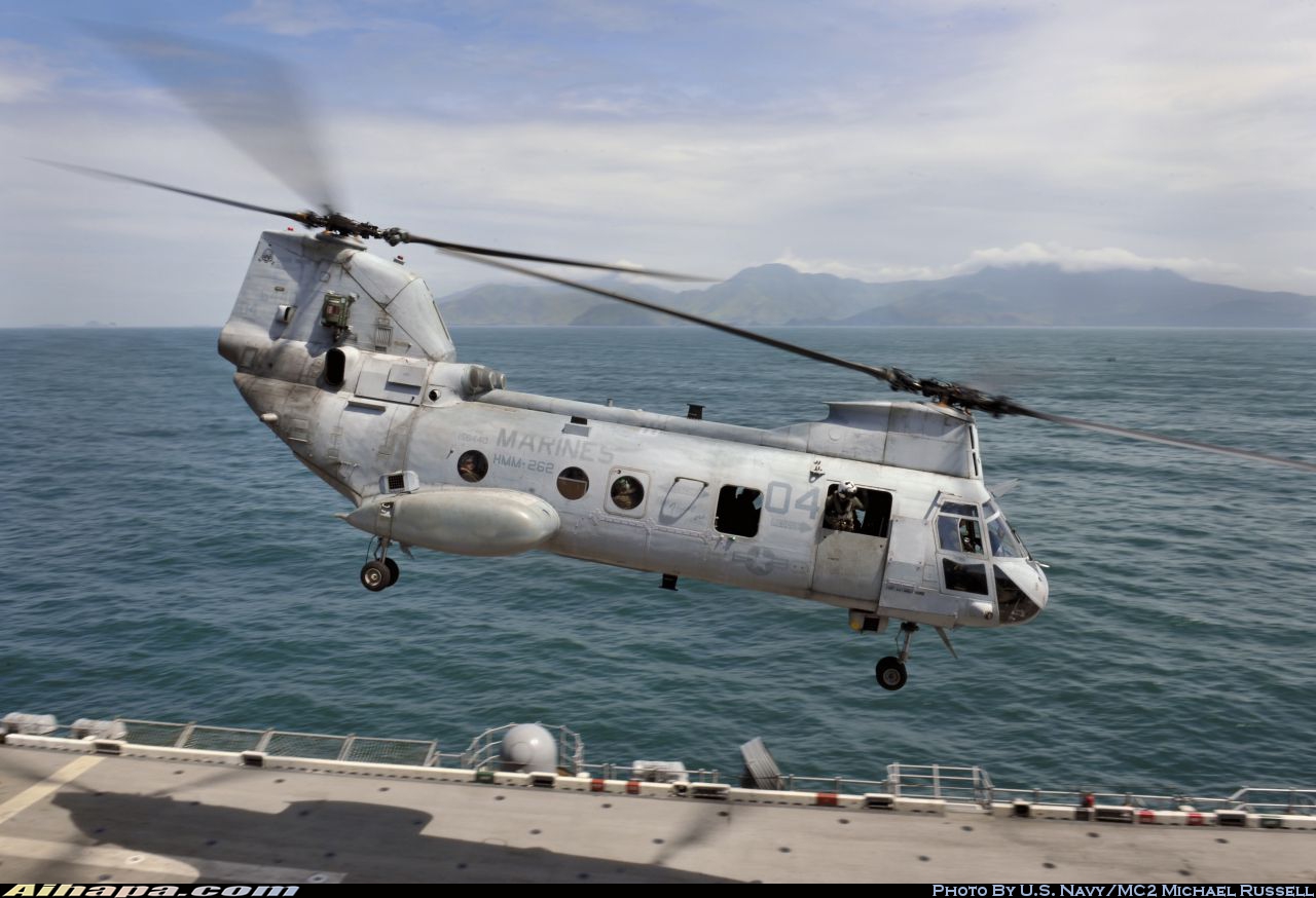波音-伏托尔 CH-46E&ldquo;海上骑士&rdquo; \vert{} ID:13874