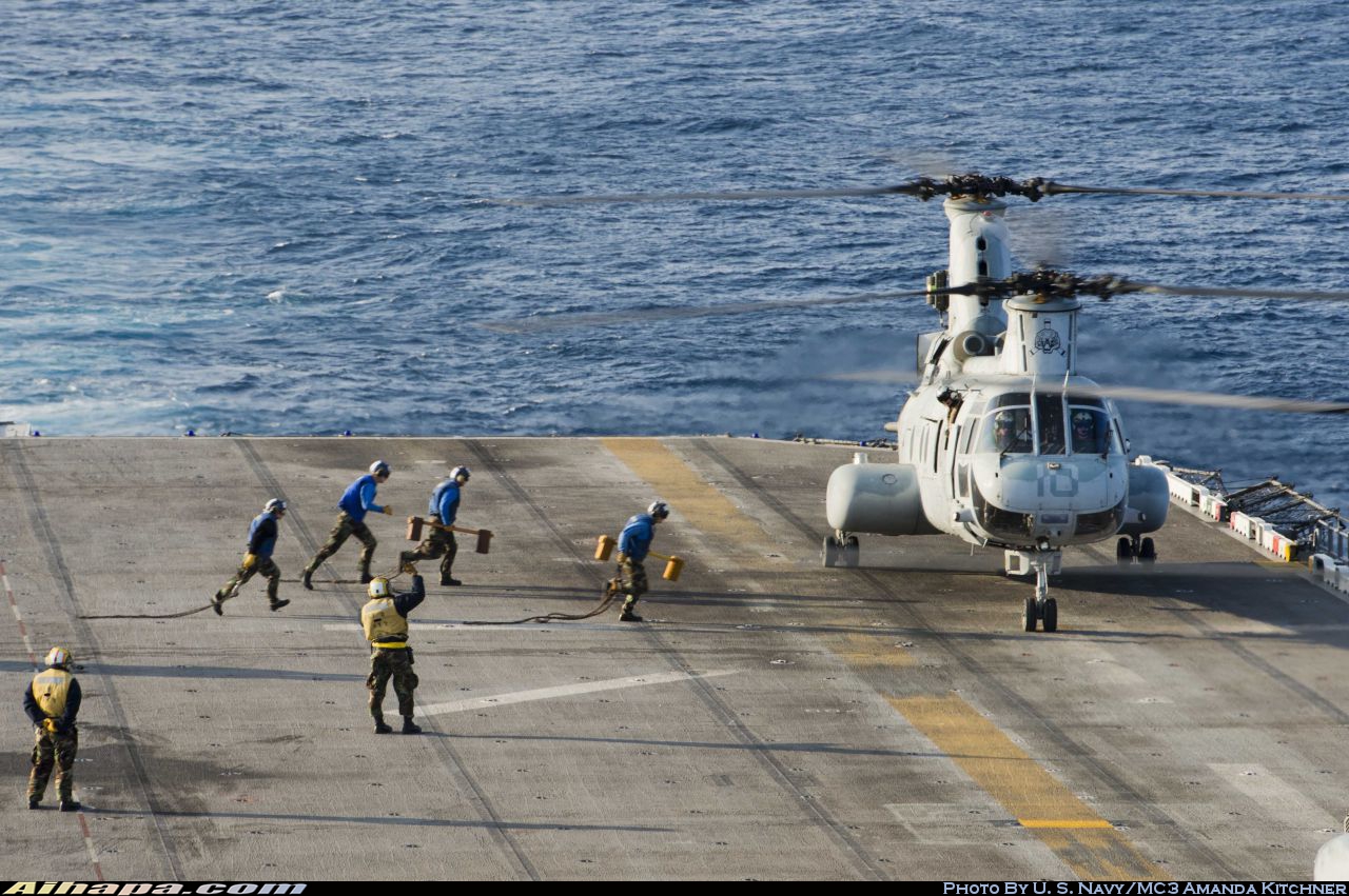 波音-伏托尔 CH-46E&ldquo;海上骑士&rdquo; \vert{} ID:11853