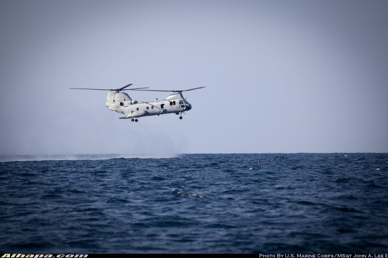 波音-伏托尔 CH-46E&ldquo;海上骑士&rdquo; \vert{} ID:17178