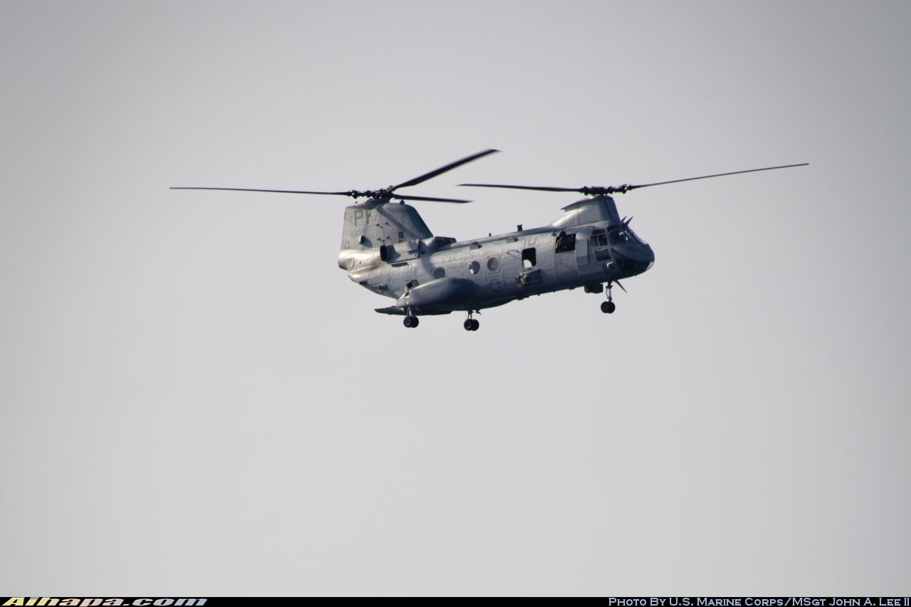 波音-伏托尔 CH-46E&ldquo;海上骑士&rdquo; \vert{} ID:17202