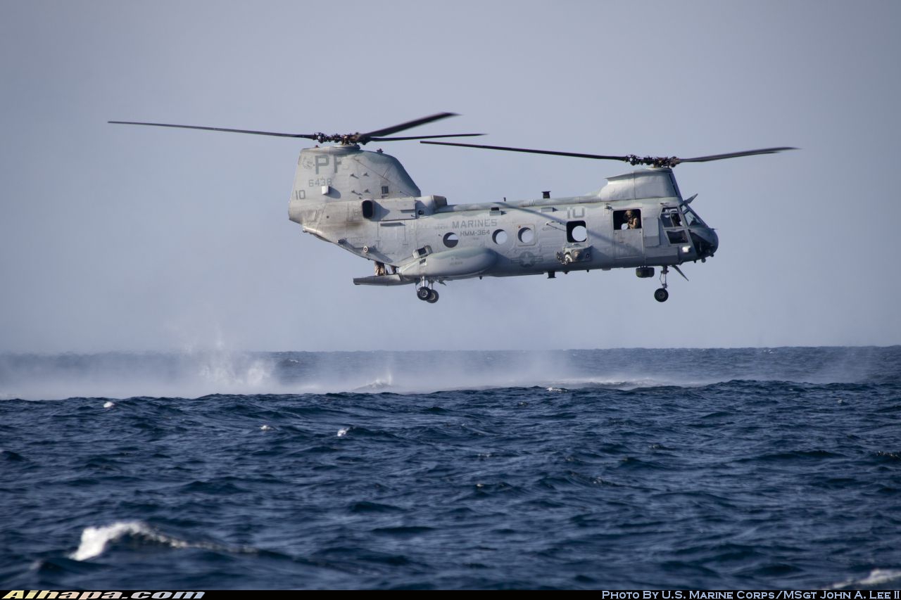 波音-伏托尔 CH-46E&ldquo;海上骑士&rdquo; \vert{} ID:17196