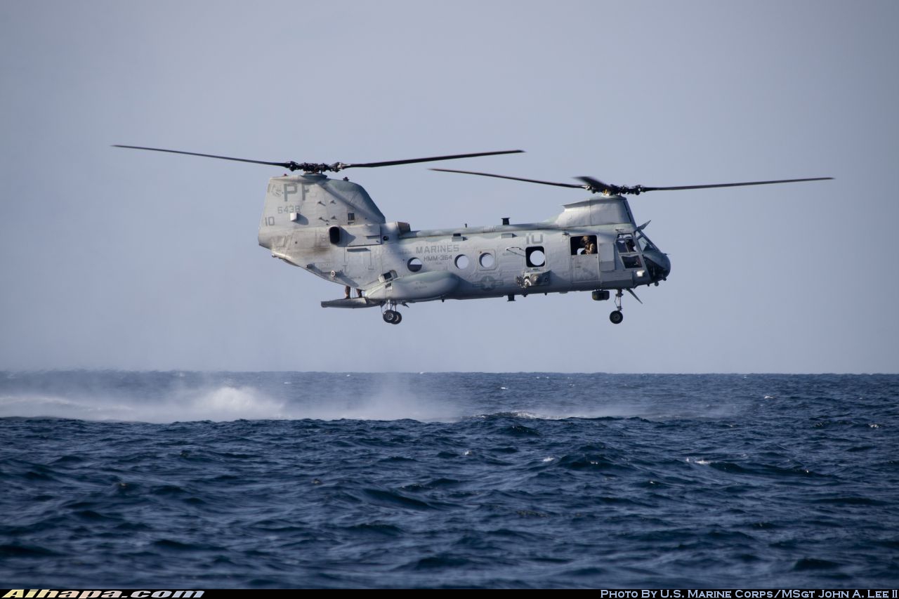 波音-伏托尔 CH-46E&ldquo;海上骑士&rdquo; \vert{} ID:17198