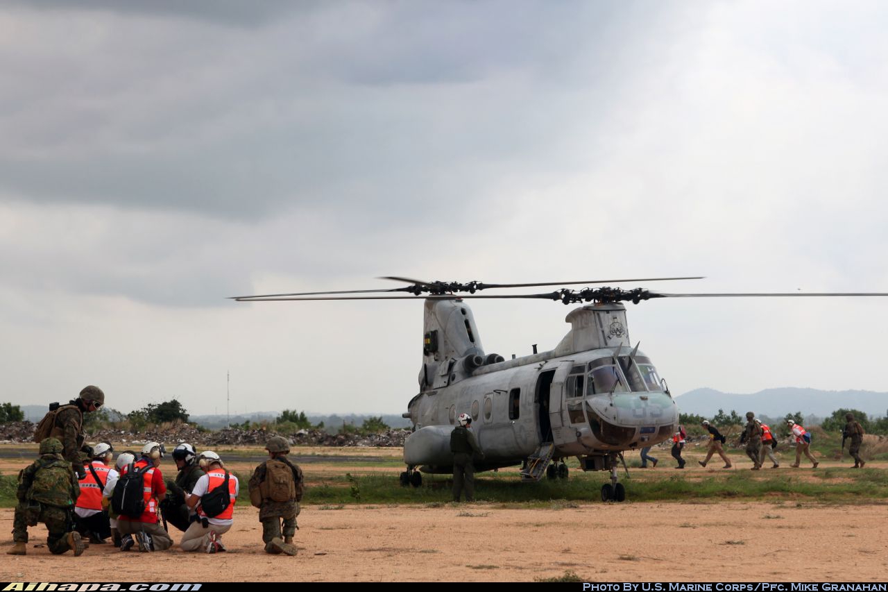 波音-伏托尔 CH-46E&ldquo;海上骑士&rdquo; \vert{} ID:11863