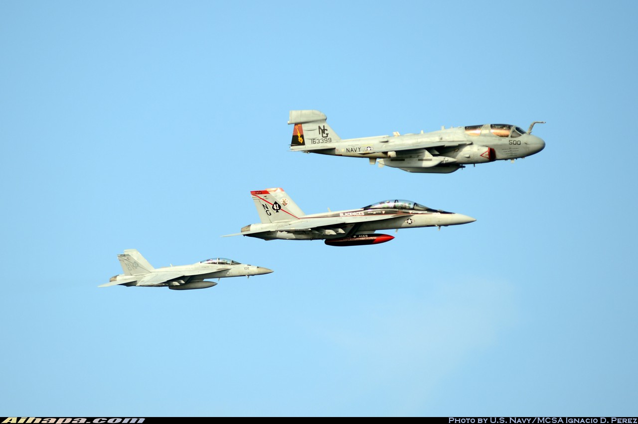 格鲁曼 EA-6B&ldquo;徘徊者&rdquo; \vert{} ID:3341