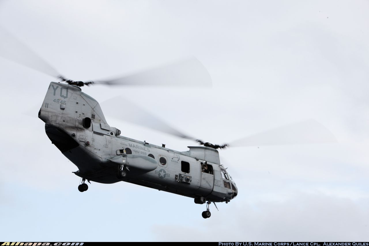 波音-伏托尔 CH-46E&ldquo;海上骑士&rdquo; \vert{} ID:10266