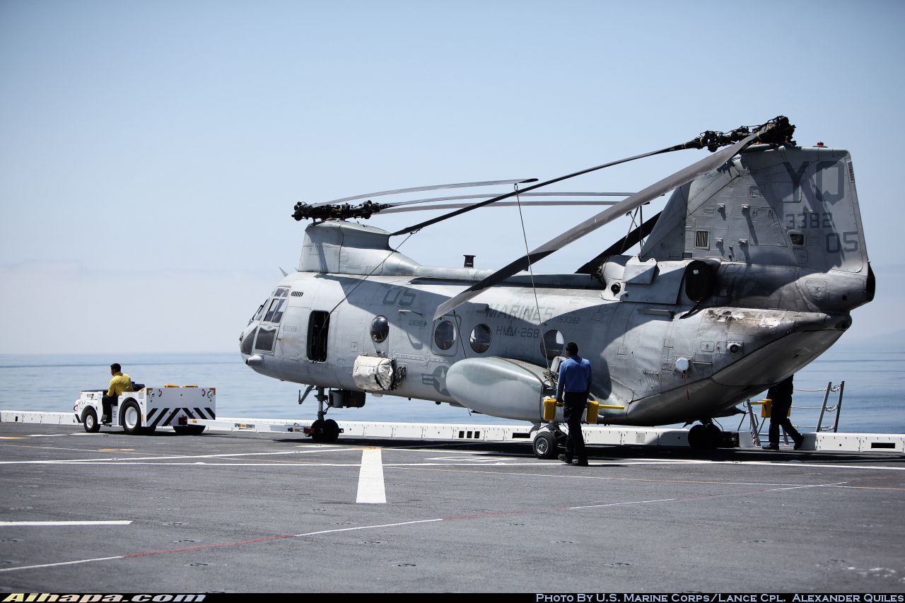 波音-伏托尔 CH-46E&ldquo;海上骑士&rdquo; \vert{} ID:10276