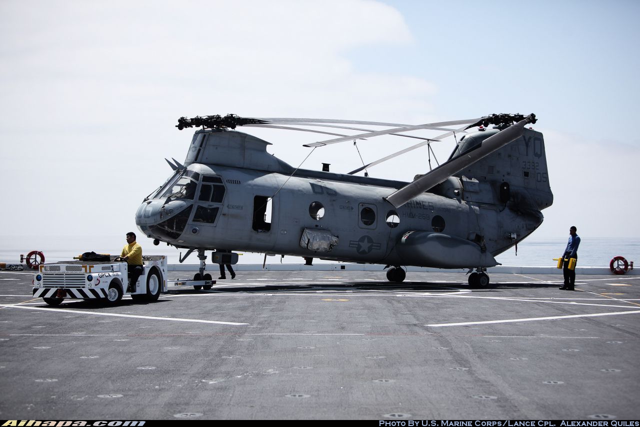 波音-伏托尔 CH-46E&ldquo;海上骑士&rdquo; \vert{} ID:10278