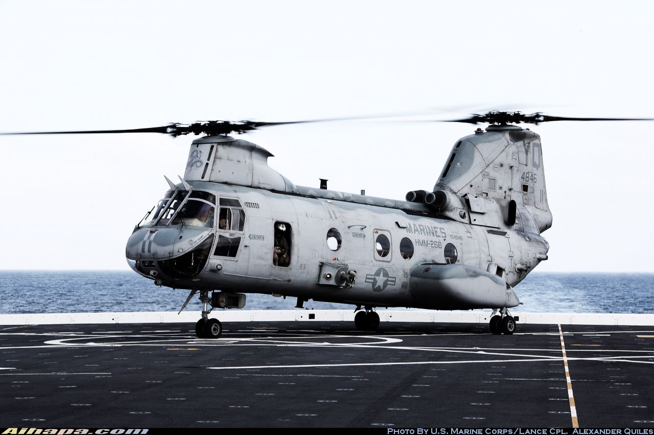 波音-伏托尔 CH-46E&ldquo;海上骑士&rdquo; \vert{} ID:10270