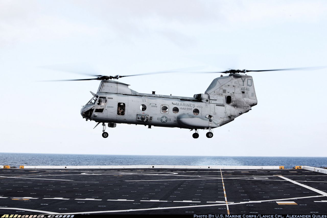 波音-伏托尔 CH-46E&ldquo;海上骑士&rdquo; \vert{} ID:10272