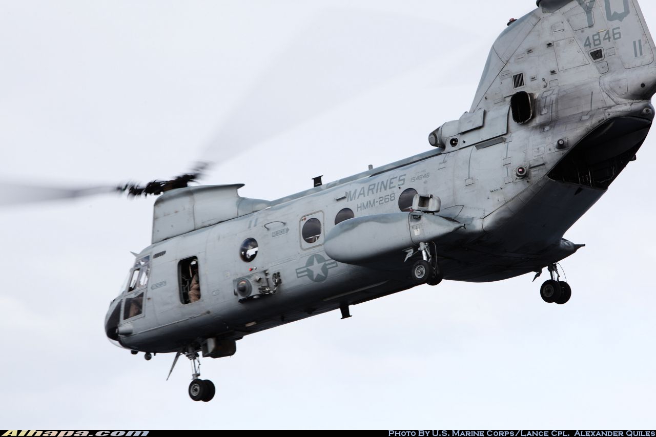 波音-伏托尔 CH-46E&ldquo;海上骑士&rdquo; \vert{} ID:10274