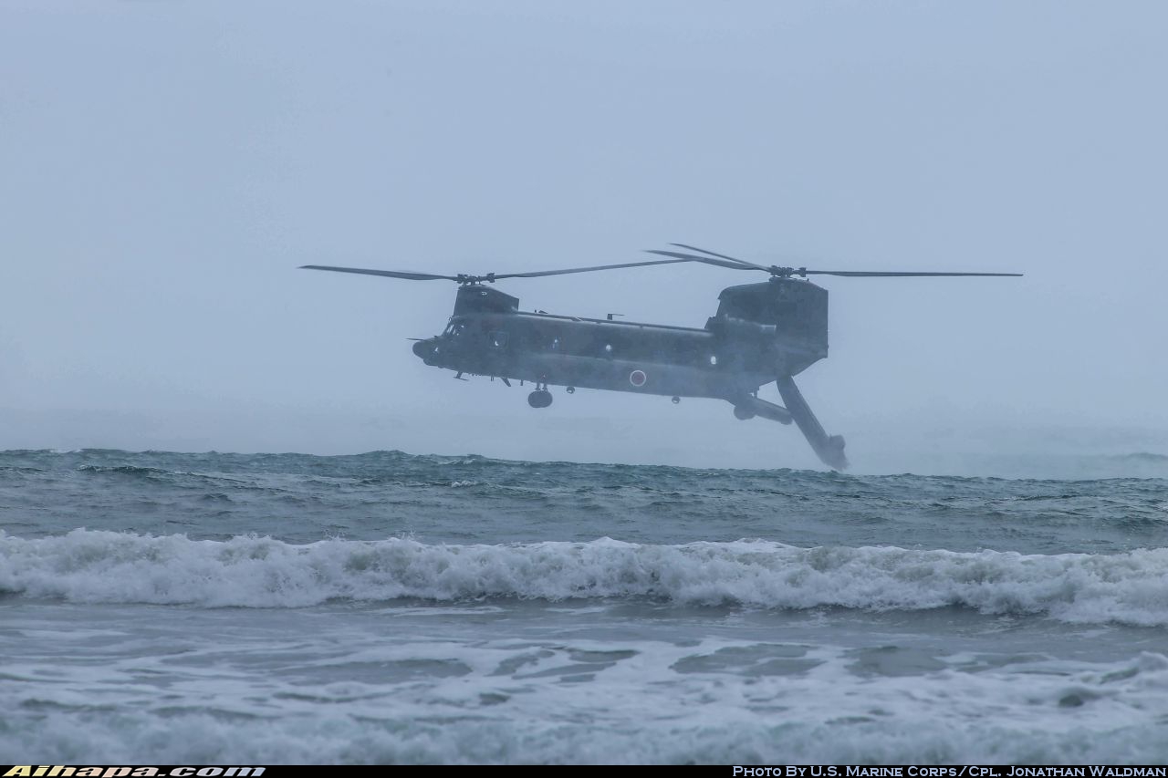 波音(川崎) CH-47JA&ldquo;支奴干&rdquo;(414) \vert{} ID:28189