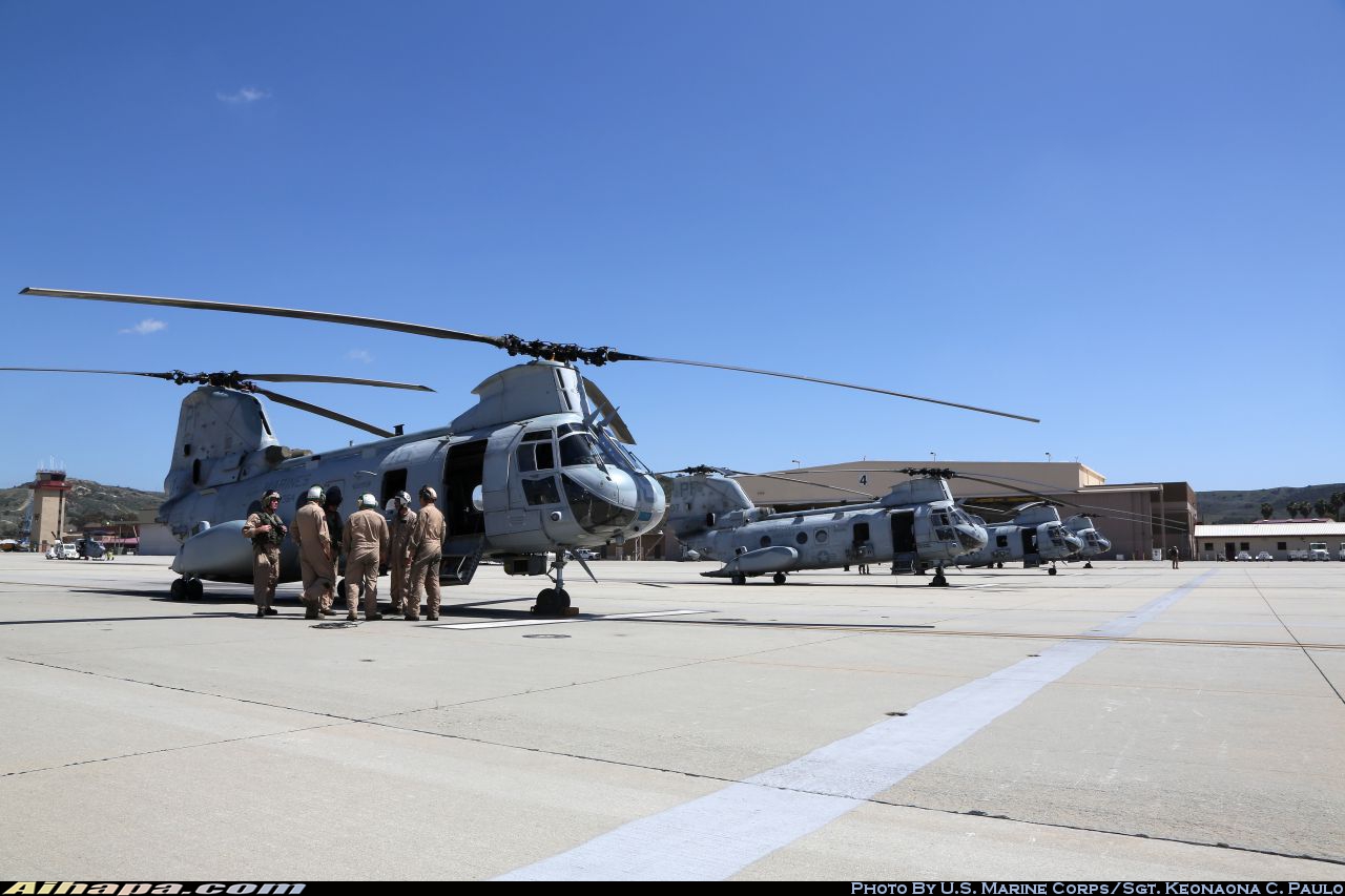 波音-伏托尔 CH-46E&ldquo;海上骑士&rdquo; \vert{} ID:29670