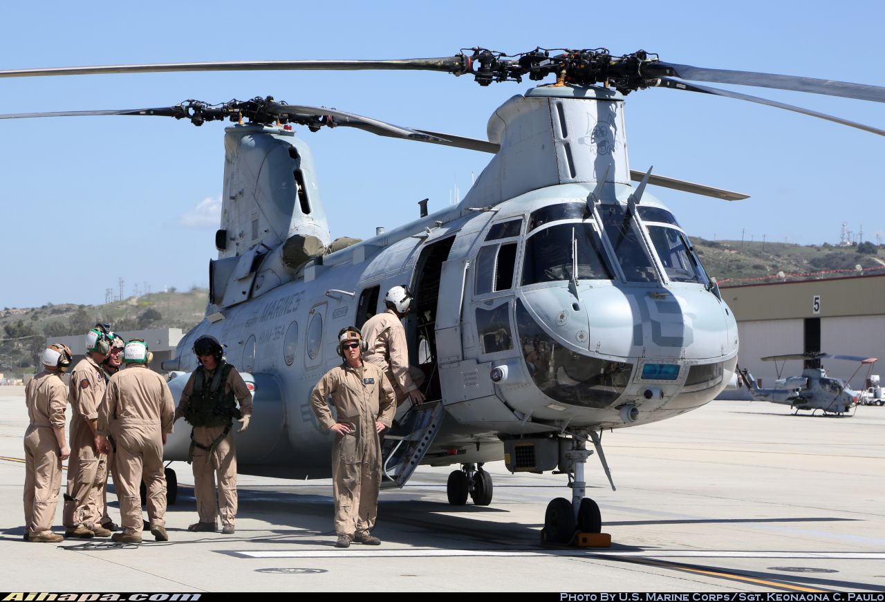 波音-伏托尔 CH-46E&ldquo;海上骑士&rdquo; \vert{} ID:29672