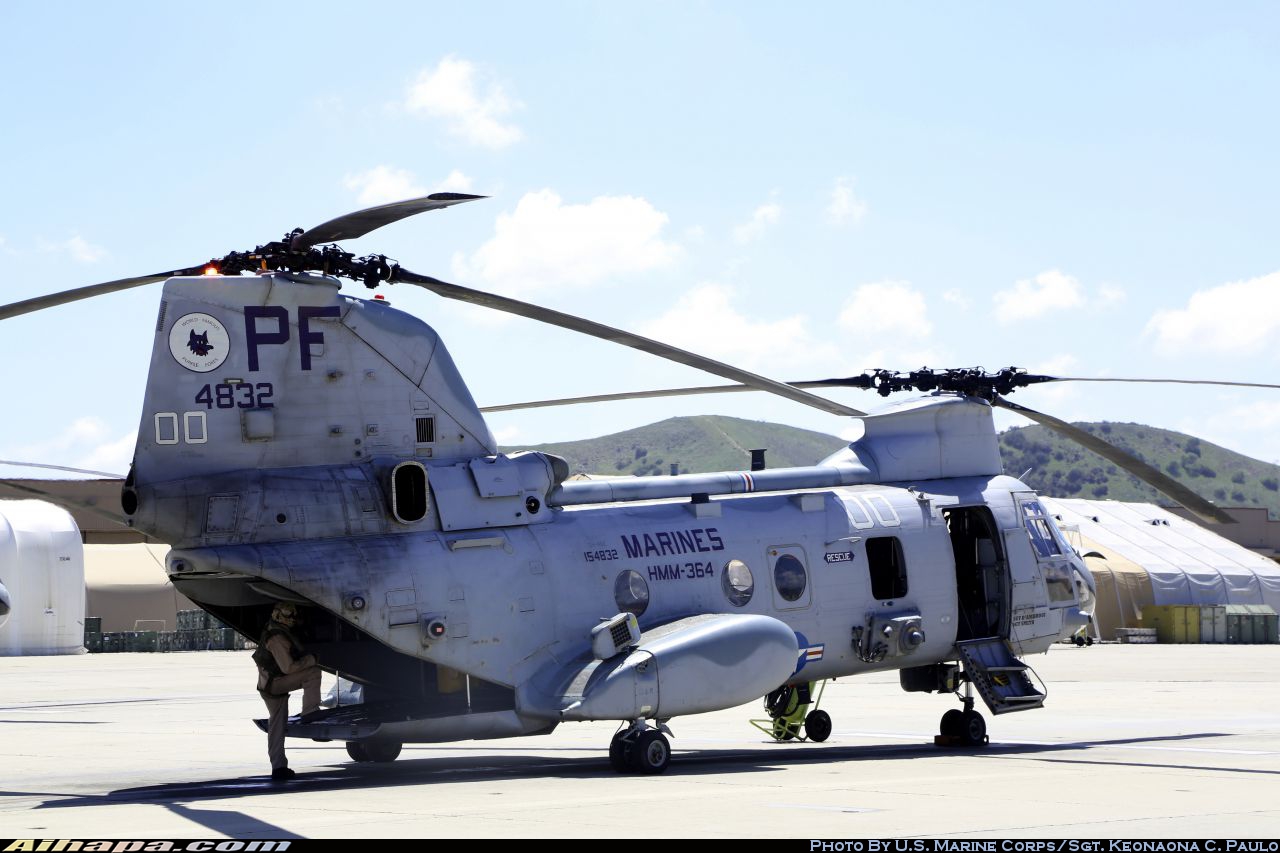 波音-伏托尔 CH-46E&ldquo;海上骑士&rdquo; \vert{} ID:29666
