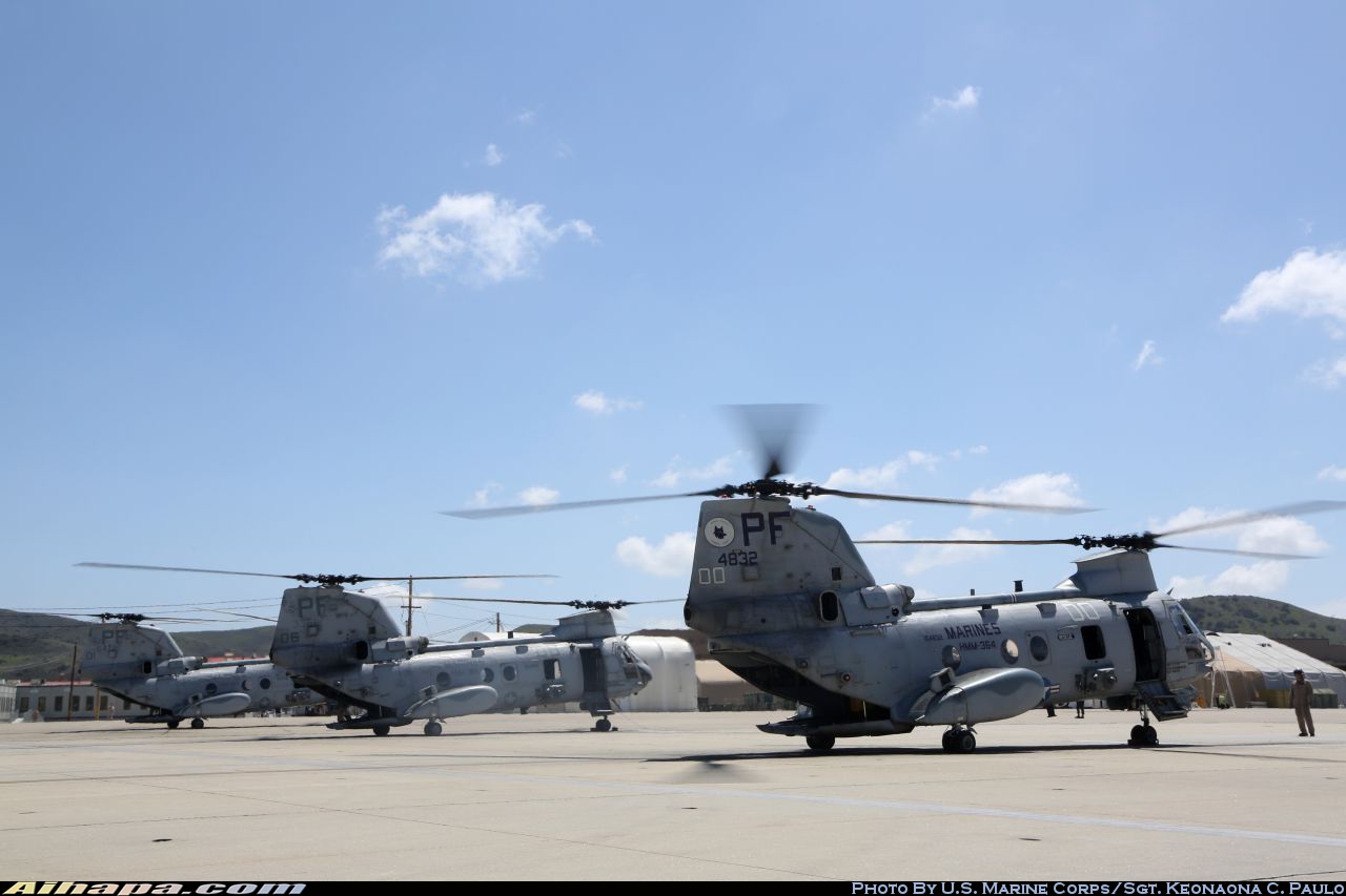 波音-伏托尔 CH-46E&ldquo;海上骑士&rdquo; \vert{} ID:29668