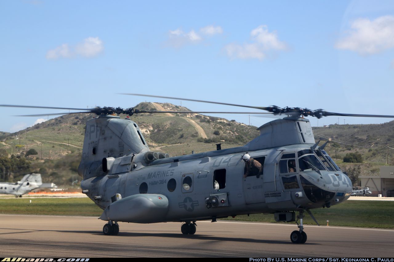 波音-伏托尔 CH-46E&ldquo;海上骑士&rdquo; \vert{} ID:29678