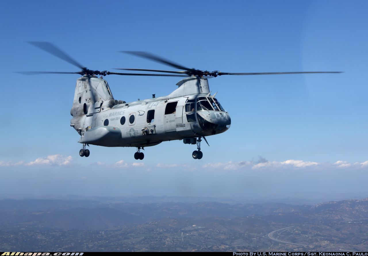 波音-伏托尔 CH-46E&ldquo;海上骑士&rdquo; \vert{} ID:29732