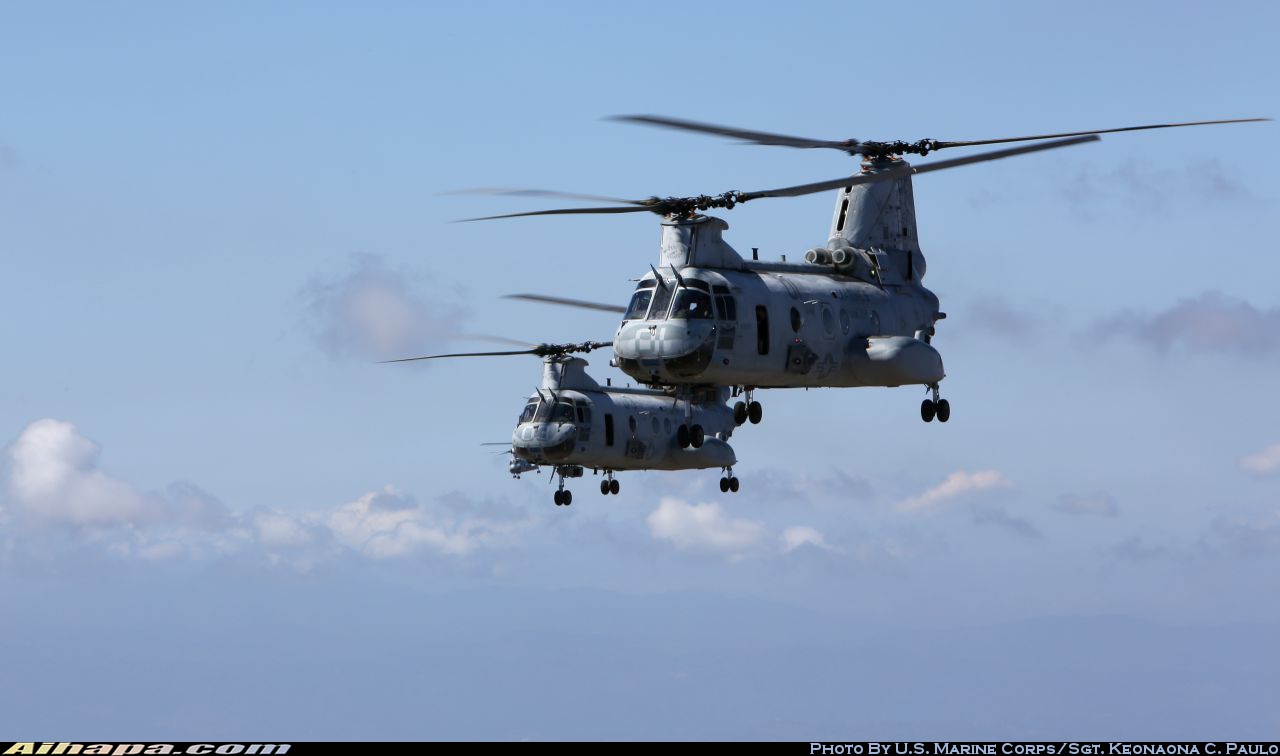 波音-伏托尔 CH-46E&ldquo;海上骑士&rdquo; \vert{} ID:29722